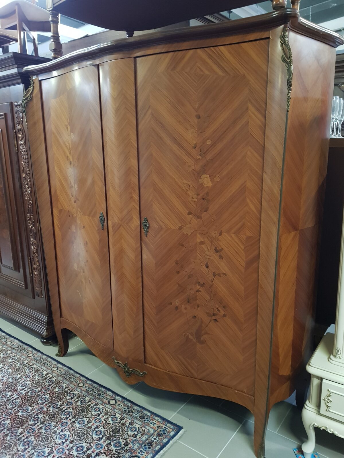 frankreich Rosenholz, Palisander, Ahorn und Ebenholz
