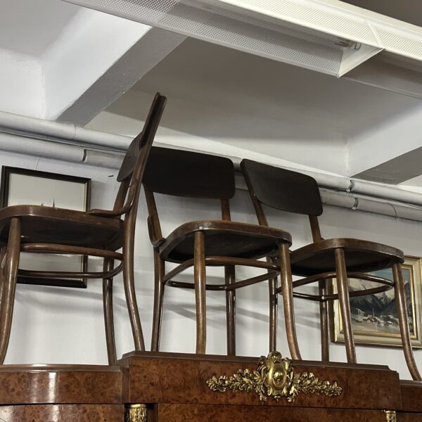 Thonet Stühle Brgholz 3er set