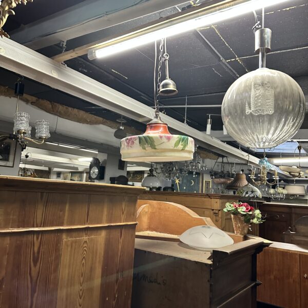 Fransösische Handbemalte Lampe