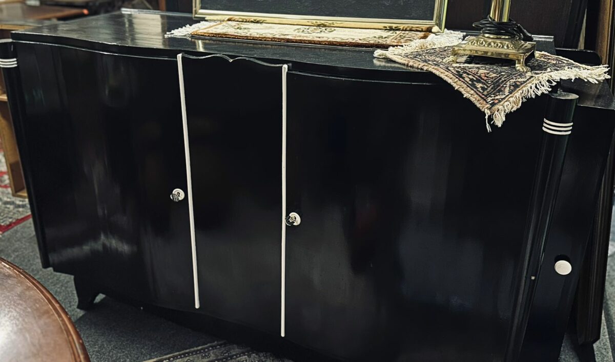 art deco interior design sideboard