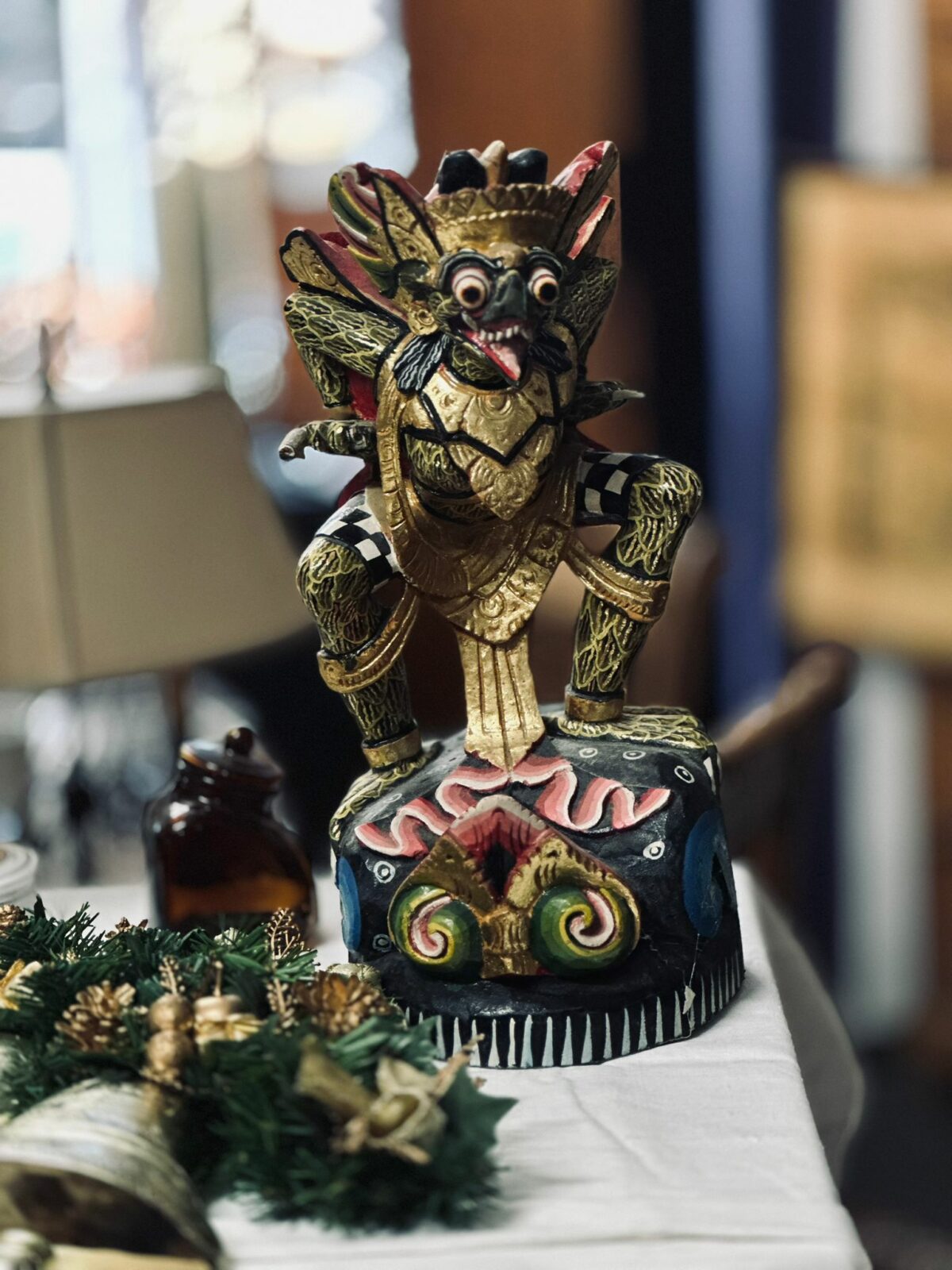 Bali Holz Figur